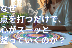 なぜ点を打つだけで、心がスーッと整っていくのか？