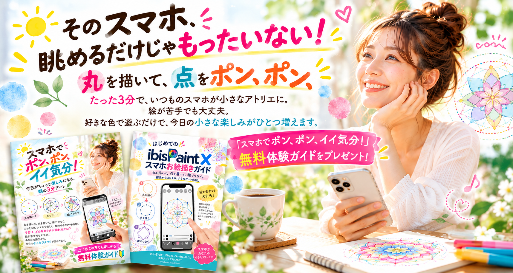 そのスマホ、眺めるだけじゃもったいない！