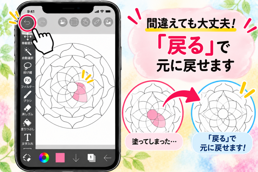 「あっ！間違えた！」でも大丈夫